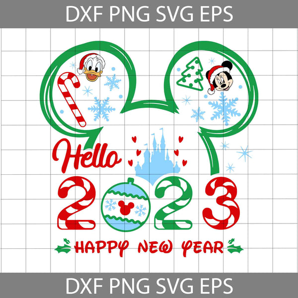 Friends Christmas Svg, Mouse Svg, Duck Svg, Cartoon Svg, Christmas Svg, Cricut File, Clipart, Svg, Png, Eps, Dxf