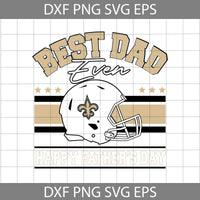 Best Dad Ever Svg, Father's Day Svg, Football Svg, Cartoon Svg, Cricut File, Clipart, Svg, Png, Eps, Dxf