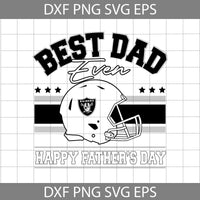 Best Dad Ever Svg, Father's Day Svg, Football Svg, Cartoon Svg, Cricut File, Clipart, Svg, Png, Eps, Dxf