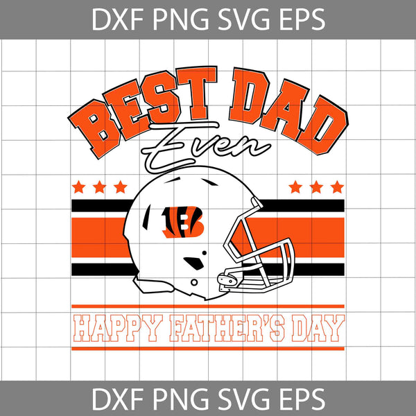 Best Dad Ever Svg, Father's Day Svg, Football Svg, Cartoon Svg, Cricut File, Clipart, Svg, Png, Eps, Dxf