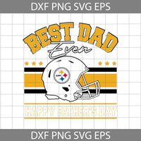 Best Dad Ever Svg, Father's Day Svg, Football Svg, Cartoon Svg, Cricut File, Clipart, Svg, Png, Eps, Dxf