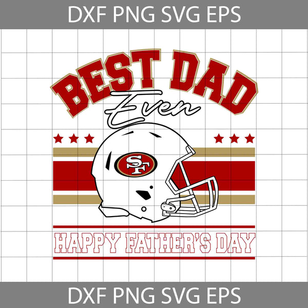 Best Dad Ever Svg, Father's Day Svg, Football Svg, Cartoon Svg, Cricut File, Clipart, Svg, Png, Eps, Dxf