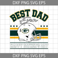 Best Dad Ever Svg, Father's Day Svg, Football Svg, Cartoon Svg, Cricut File, Clipart, Svg, Png, Eps, Dxf