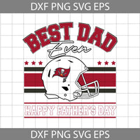 Best Dad Ever Svg, Father's Day Svg, Football Svg, Cartoon Svg, Cricut File, Clipart, Svg, Png, Eps, Dxf