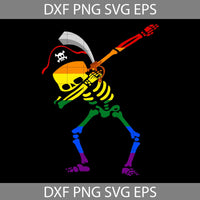 Dabbing Skeleton LGBT Pride LGBT Svg, LGBT Svg, Cricut File, Clipart, Svg, Png, Eps, Dxf