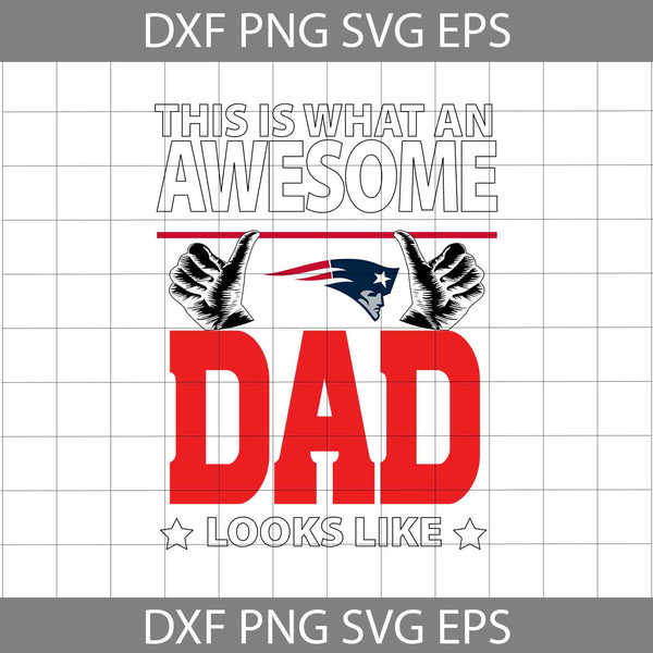 This Is What An Awesome Dad Looks Like Svg, Father's Day Svg, Football Svg, Cartoon Svg, Cricut File, Clipart, Svg, Png, Eps, Dxf