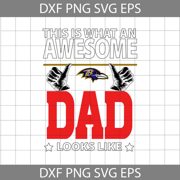 This Is What An Awesome Dad Looks Like Svg, Father's Day Svg, Football Svg, Cartoon Svg, Cricut File, Clipart, Svg, Png, Eps, Dxf