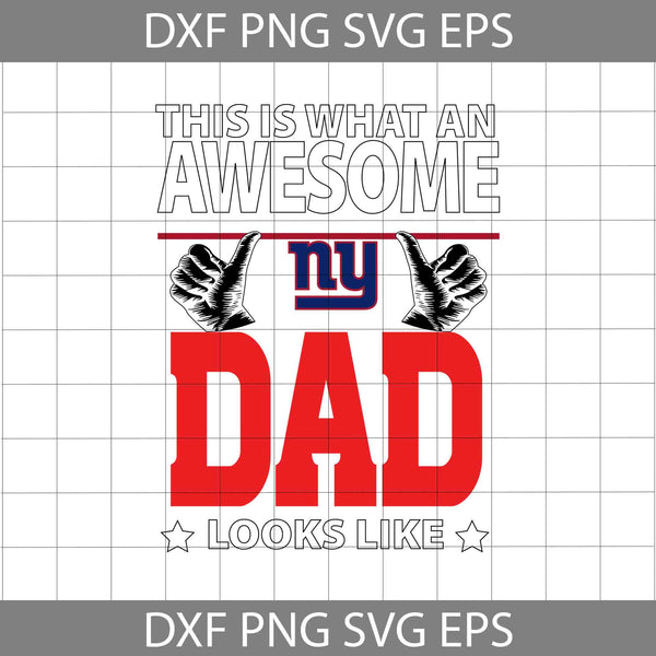 This Is What An Awesome Dad Looks Like Svg, Father's Day Svg, Football Svg, Cartoon Svg, Cricut File, Clipart, Svg, Png, Eps, Dxf