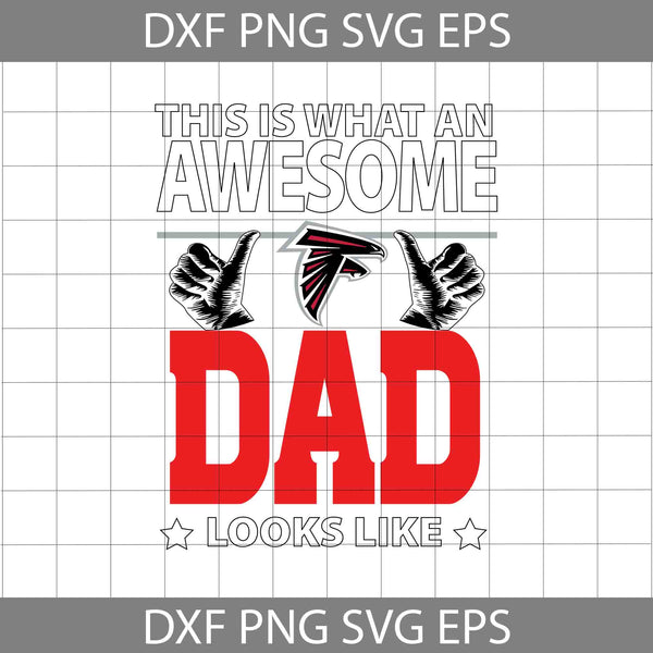 This Is What An Awesome Dad Looks Like Svg, Father's Day Svg, Football Svg, Cartoon Svg, Cricut File, Clipart, Svg, Png, Eps, Dxf