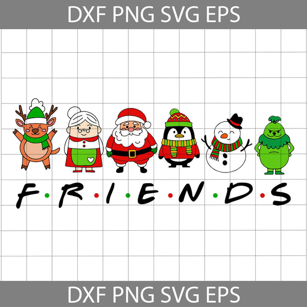 Christmas Characters Svg, Christmas Friends Svg, Stitch Christmas Svg, Merry Christmas Svg, Cartoon Svg, Christmas Svg, Cricut File, Clipart, Svg, Png, Eps, Dxf