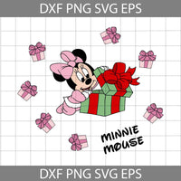 Baby Mouse Svg, Mouse Christmas Svg, Merry Christmas Svg, Cartoon Svg, Christmas Svg, Cricut File, Clipart, Svg, Png, Eps, Dxf