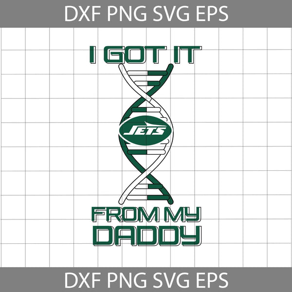 I Got it From My Daddy Svg, Father's Day Svg, Football Svg, Cartoon Svg, Cricut File, Clipart, Svg, Png, Eps, Dxf
