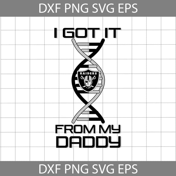 I Got it From My Daddy Svg, Father's Day Svg, Football Svg, Cartoon Svg, Cricut File, Clipart, Svg, Png, Eps, Dxf