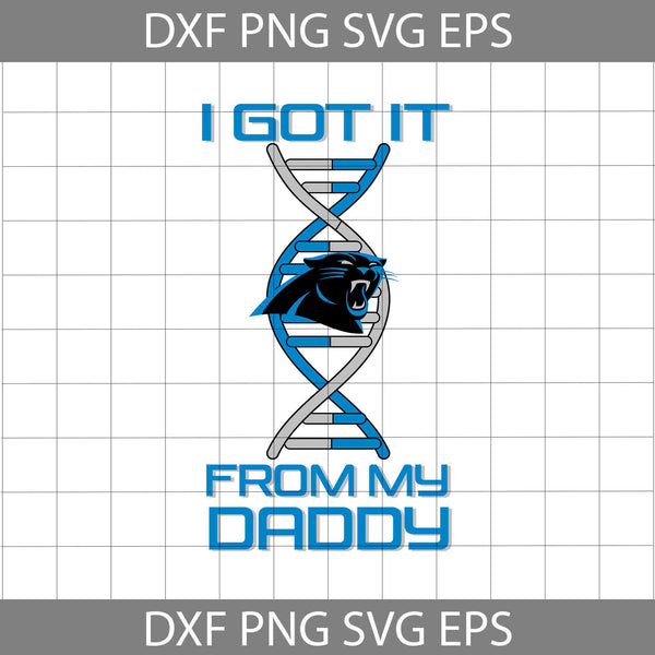 I Got it From My Daddy Svg, Father's Day Svg, Football Svg, Cartoon Svg, Cricut File, Clipart, Svg, Png, Eps, Dxf