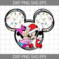 Mouse Christmas Svg, Merry Christmas Svg, Cartoon Svg, Christmas Svg, Cricut File, Clipart, Svg, Png, Eps, Dxf