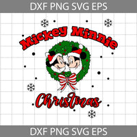 Mouse Christmas Svg, Cartoon Svg, Merry Christmas Svg, Christmas Svg, Cricut File, Clipart, Svg, Png, Eps, Dxf