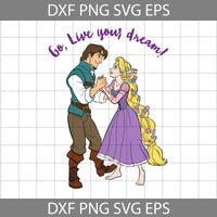 The Lost Princess Svg, Princess Svg, Live Your Dream Svg, Cartoon Svg, Cricut File, Clipart, Svg, Png, Eps, Dxf