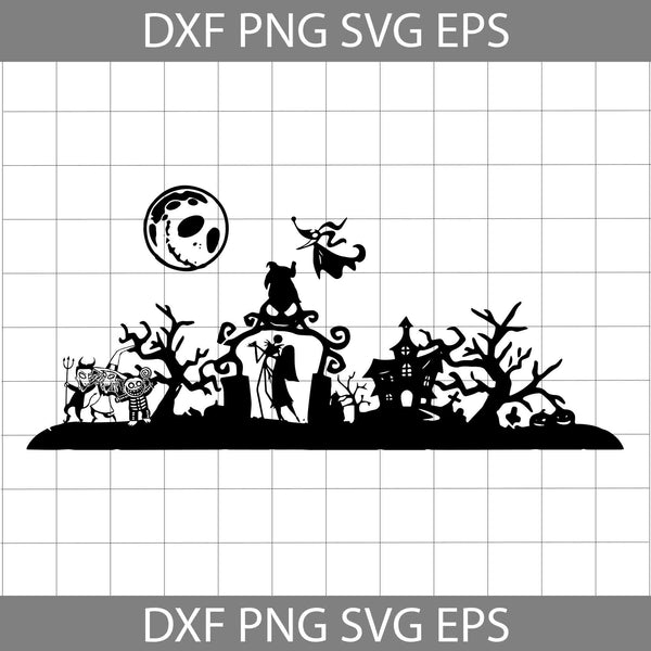 Nightmare Svg, Halloween Svg, Cricut File, Clipart, Svg, Png, Eps, Dxf