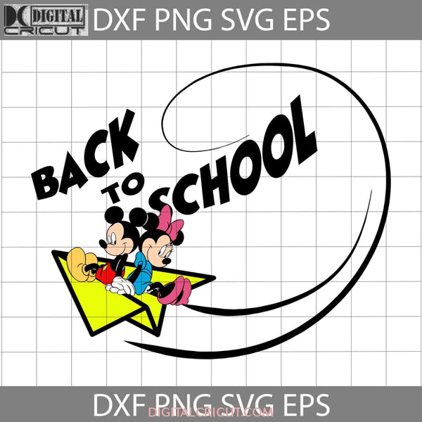 Back To School Svg Cricut File Clipart Png Eps Dxf