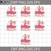 Bundle Birthday Svg Princess Cartoon Cricut File Clipart Png Eps Dxf