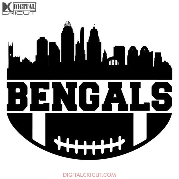 Cincinnati Bengals Svg, For Life Bengals Svg, Cricut File, Clipart, Football Svg, NFL Svg, Sport Svg, Love Football Svg, Love Bengals Svg32