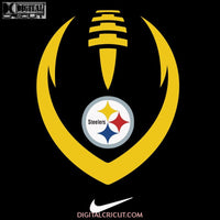 Pittsburgh Steelers Svg, Ball Svg, NFL Svg, Football Svg, Cricut File, Clipart, Silhouette, Love Football Svg, Png, Eps, Dxf