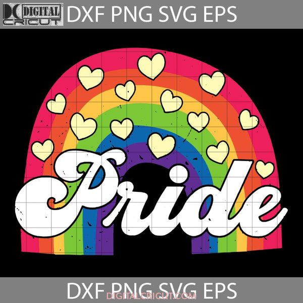 Gay Pride Vintage Lgbt Rainbow Svg Cricut File Clipart Png Eps Dxf