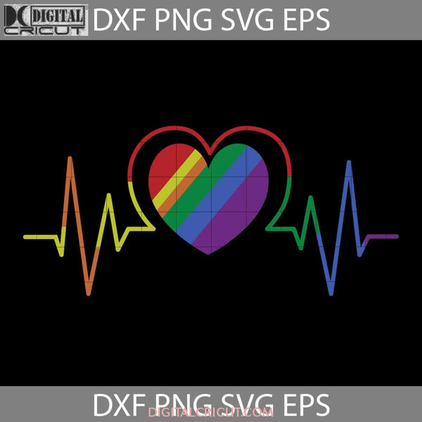 Heart Lgbt Svg Gay Svg Cricut File Clipart Png Eps Dxf