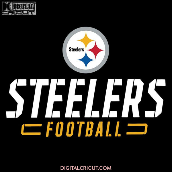Pittsburgh Steelers Logo Svg, Cricut File, Clipart, NFL Svg, Football Svg, Sport Svg, Love Football Svg, Png, Eps, Dxf, 4