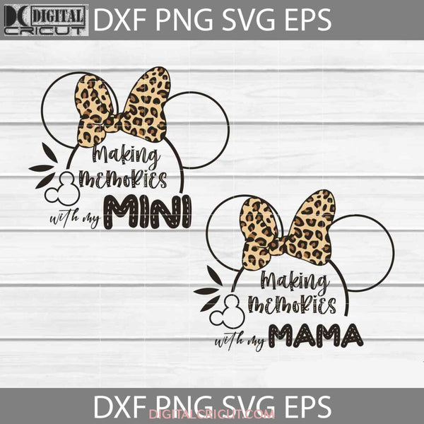 Mama Mini Svg, Mommy and Me Svg, Mom Svg, Mother T-shirt Print. Cut File  Cricut, Silhouette, Png Pdf Eps, Vector, Vinyl, Sticker. 