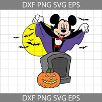 Mouse as a Vampire Svg, Mouse Svg, Cartoon Svg, Halloween Svg, Cricut File, Clipart, Svg, Png, Eps, Dxf