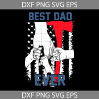 Firefighter Best Dad Ever Svg, Fist Bumb Dad American Flag Svg, Flag Dad America Svg, Papa Svg, Dad Svg, Dad Svg, Cartoon Svg, Father's Day Svg, Cricut File, Clipart, Svg, Png, Eps, Dxf