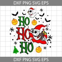 Ho Ho Ho Svg, Merry Before Christmas Svg, Santa Svg, Ghost Santa Svg, Cartoon Svg, Merry Christmas Svg, Christmas Svg, Cricut File, Clipart, Svg, Png, Eps, Dxf