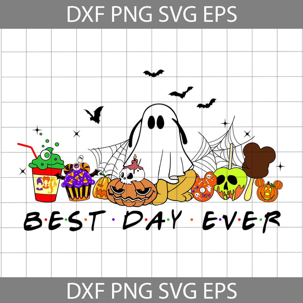 Cute Pumpkin Svg, Best Day Ever Svg, Drink And Food Svg, Boo Svg, Fall Halloween Friends Svg, Cartoon Svg, Halloween Svg, Cricut File, Clipart, Svg, Png, Eps, Dxf