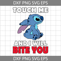 Touch me and i will bite you Svg, Cartoon Svg, Cricut File, Clipart, Svg, Png, Eps, Dxf