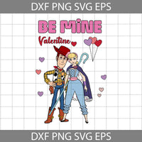 Be Mine Valentine Svg, Toy Magic Couple Svg, Cartoon Svg, Valentine's Day Svg, Cricut File, Clipart, Svg, Png, Eps, Dxf