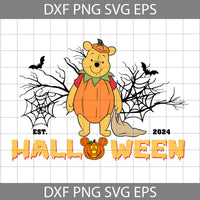 Halloween Bear Svg, Bear Svg, Bear And Friends Halloween Svg, Halloween Family Svg, Cartoon Svg, Halloween Svg, Cricut File, Clipart, Svg, Png, Eps, Dxf