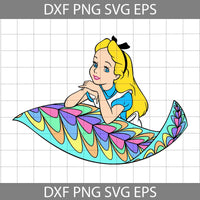 Adventures in Wonderland Svg, Cartoon Svg, Cricut File, Clipart, Svg, Png, Eps, Dxf