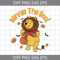 Happy Halloween Svg, Bear Svg, Pumpkin Halloween Svg, Cartoon Svg, Halloween Svg, Cricut File, Clipart, Svg, Png, Eps, Dxf