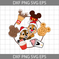 Snacks Svg, Cartoon Svg, Christmas Svg, Cricut File, Clipart, Svg, Png, Eps, Dxf