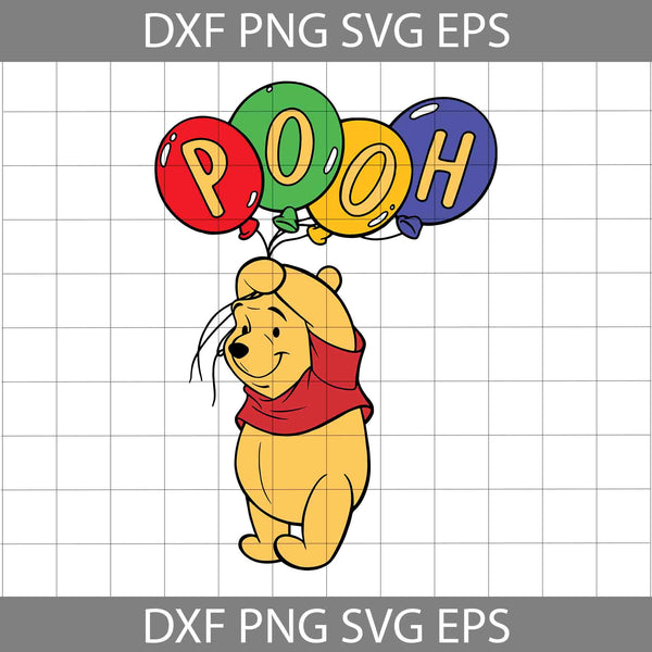 Bear Holding Balloons Svg, Bear and Friends Svg, Cute Bear Svg, Cartoon Svg, Cricut File, Clipart, Svg, Png, Eps, Dxf