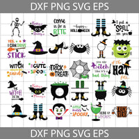 Spooky Halloween Svg, Bundle, Witch Svg, Cricut File, Clipart, Halloween Svg, Halloween Gift Svg, Png, Eps, Dxf