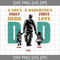 Best Dad Ever Dad And Son Fists Svg, Dad Svg, Cartoon Svg, Father's Day Svg, Cricut File, Clipart, Svg, Png, Eps, Dxf