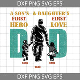 Best Dad Ever Dad And Son Fists Svg, Dad Svg, Cartoon Svg, Father's Day Svg, Cricut File, Clipart, Svg, Png, Eps, Dxf