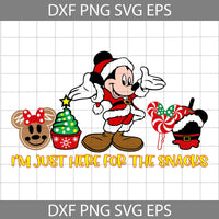 The Snack Svg, Santa Mouse Svg, Christmas Latte Drink Svg, Mouse Svg, Cartoon Svg, Christmas Svg, Cricut File, Clipart, Svg, Png, Eps, Dxf