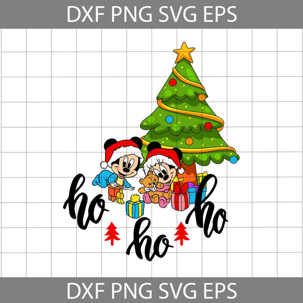 Christmas Baby Ho Ho Ho Svg, Mouse Christmas Svg, Merry Christmas Svg, Cartoon Svg, Christmas Svg, Cricut File, Clipart, Svg, Png, Eps, Dxf