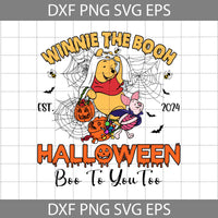 Bear Halloween Svg, Bear And Friends Halloween Svg, Halloween Family Svg, Cartoon Svg, Halloween Svg, Cricut File, Clipart, Svg, Png, Eps, Dxf