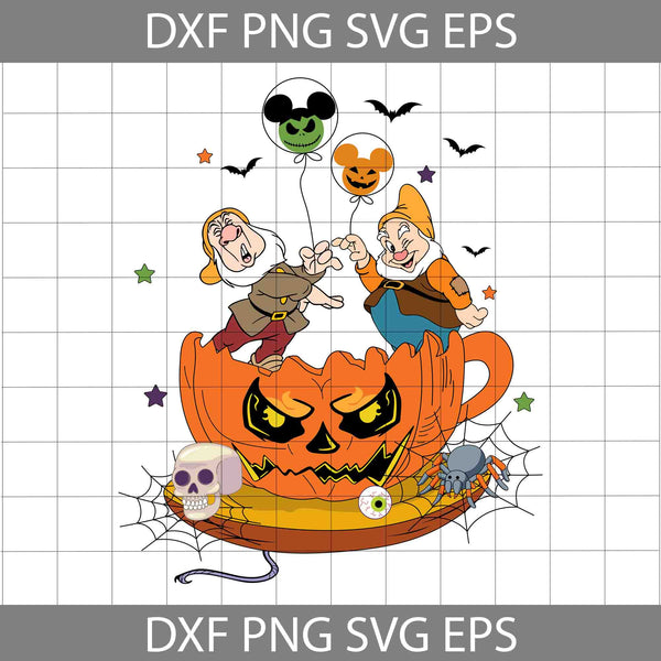 Happy Halloween Svg, Cartoon Svg, Halloween Svg, Cricut File, Clipart, Svg, Png, Eps, Dxf