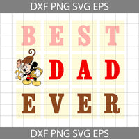 Best Dad Ever Dad And Son Fists Svg, Dad Svg, Cartoon Svg, Father's Day Svg, Cricut File, Clipart, Svg, Png, Eps, Dxf