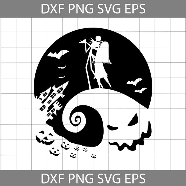 Love Svg, The Nightmare Before Christmas Svg, Cartoon Svg, Halloween Svg, Cricut File, Clipart, Svg, Png, Eps, Dxf